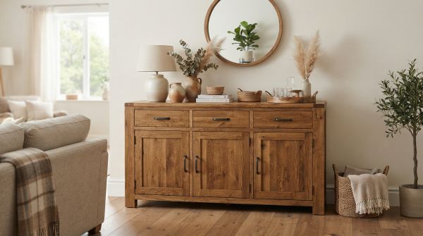 Les meilleurs buffets en bois massif pour optimiser votre espace